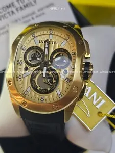 Authentic The Lupah Chronograph of Eternal Hours: A Golden Meridian of Swiss Precision