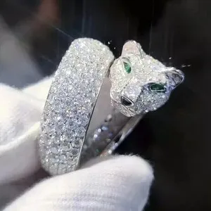 Authentic The Gilded Predator: Celestial Leopard Totem Ring