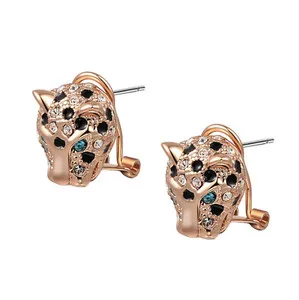 Authentic Gilded Predators of the Shadow Realm Leverback Earrings