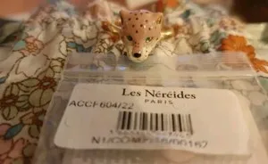 Authentic Whispers of the Wild Goddess: The Nereides Leopard Aegis Ring