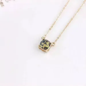 Authentic Gilded Aegis: The Square Resonator Choker
