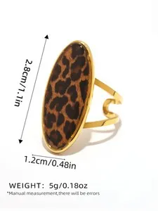 Authentic Leopard's Whispers: Protection and Prosperity on Your Fingers