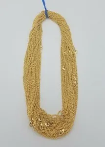 Authentic The Golden Weaver's Cord: 14kt Gilded Rope Talismans