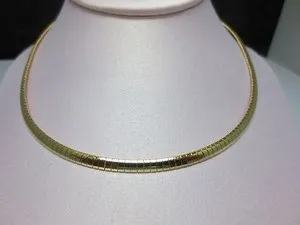 Authentic Omega's Eternity Circle: A 14kt Gold-Plated Chain of Endless Possibility