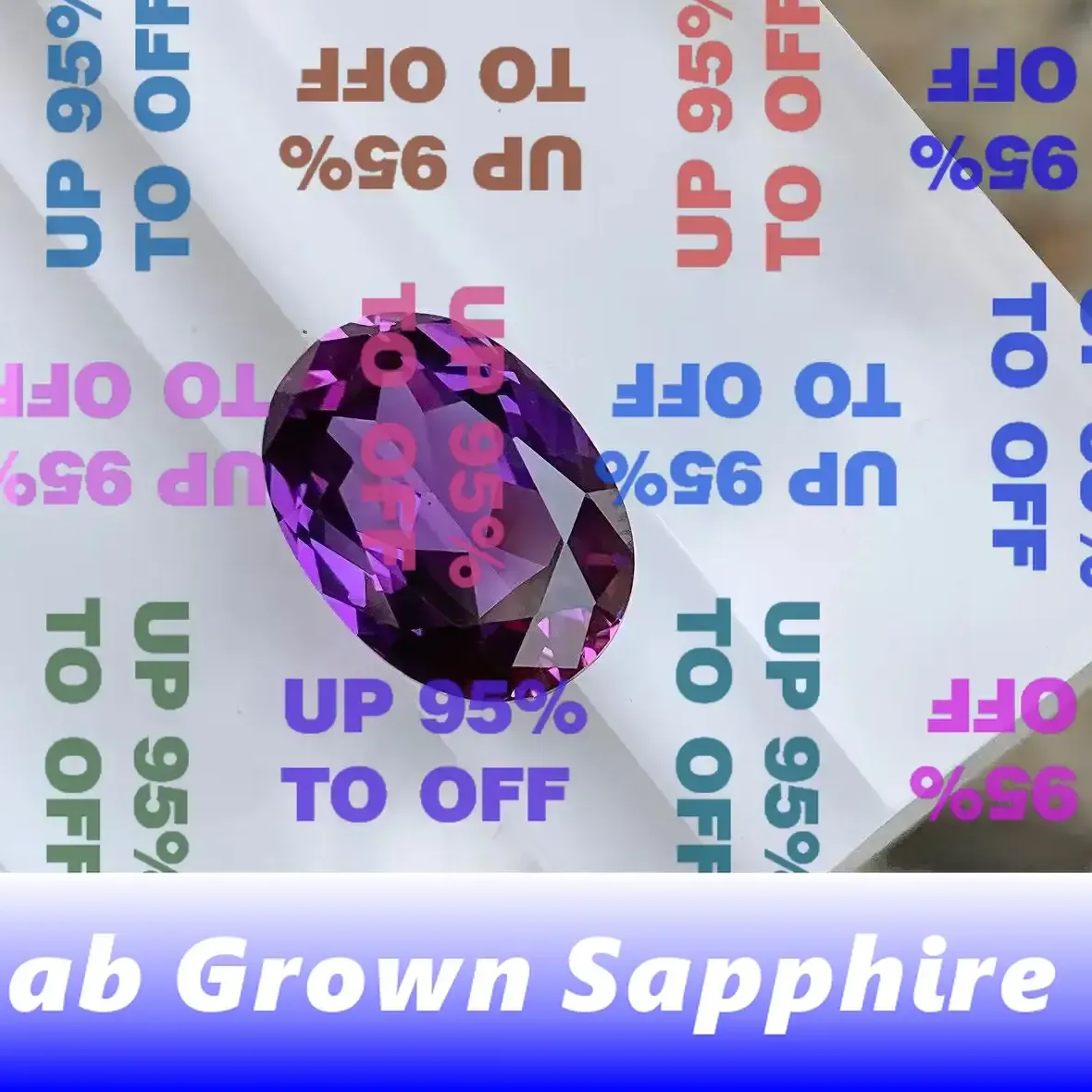 Authentic APurplish sapphire Oval cut Laboratory Gemstone For DIY Jewelry Making The Main Materials Of Rings And Necklaces AGL Certificat