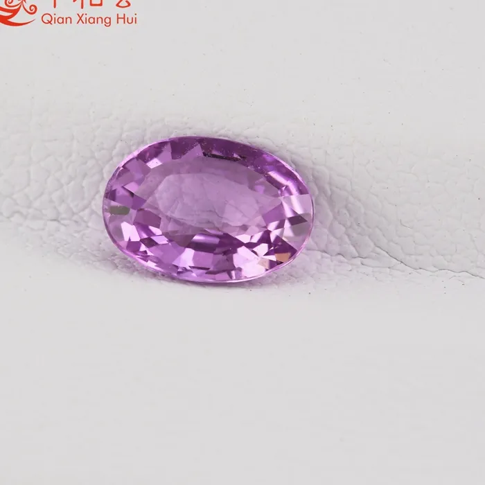Authentic Pinkish Purple Natural Sapphire Oval Fancy Cut Loose Gemstone Decorative Jewelry GRC Certified