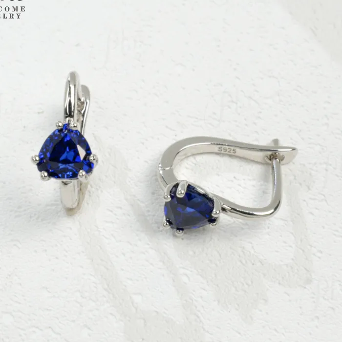 Authentic Tears Of The Alchemist Trillion Cut Talismanic Earrings