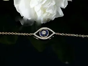 Authentic The All-Seeing Eye - Blue Sapphire Protection Bracelet