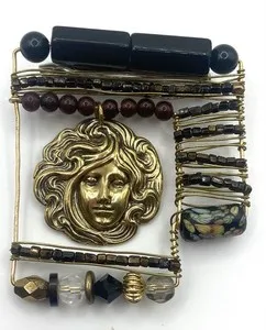 Authentic The Ethereal Muse: Art Nouveau Goddess Radiant Talisman