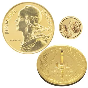 Authentic The Marianne Sovereign: Goddess of Liberty Gold-Plated Talisman