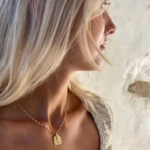 Authentic The Gilded Abundance of Lakshmi Necklace with Pink Opal
