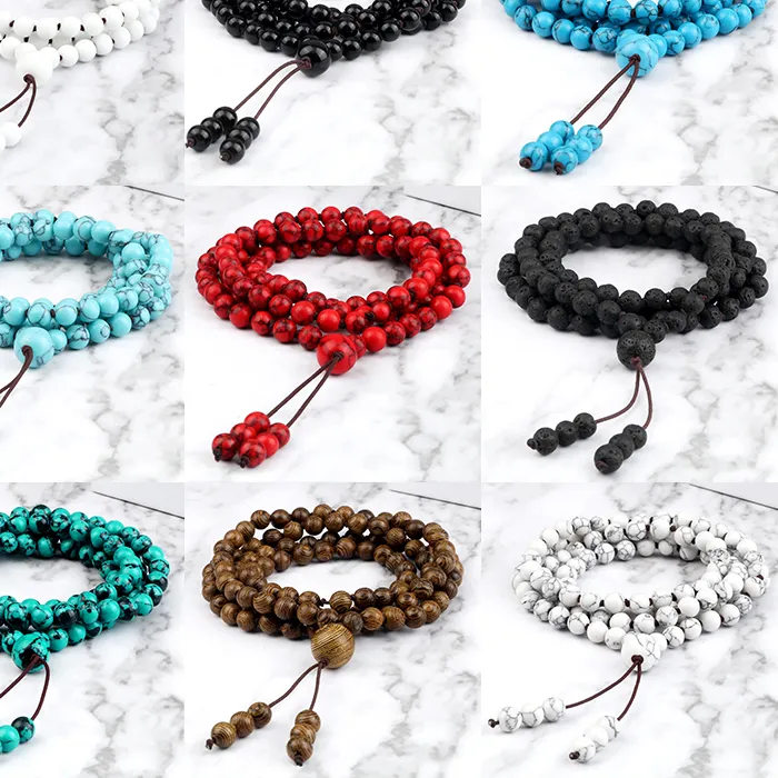 Authentic The Sacred Mala Of Earthen Spirit A 108 Lava Stone Prayer Bead For Inner Stillness