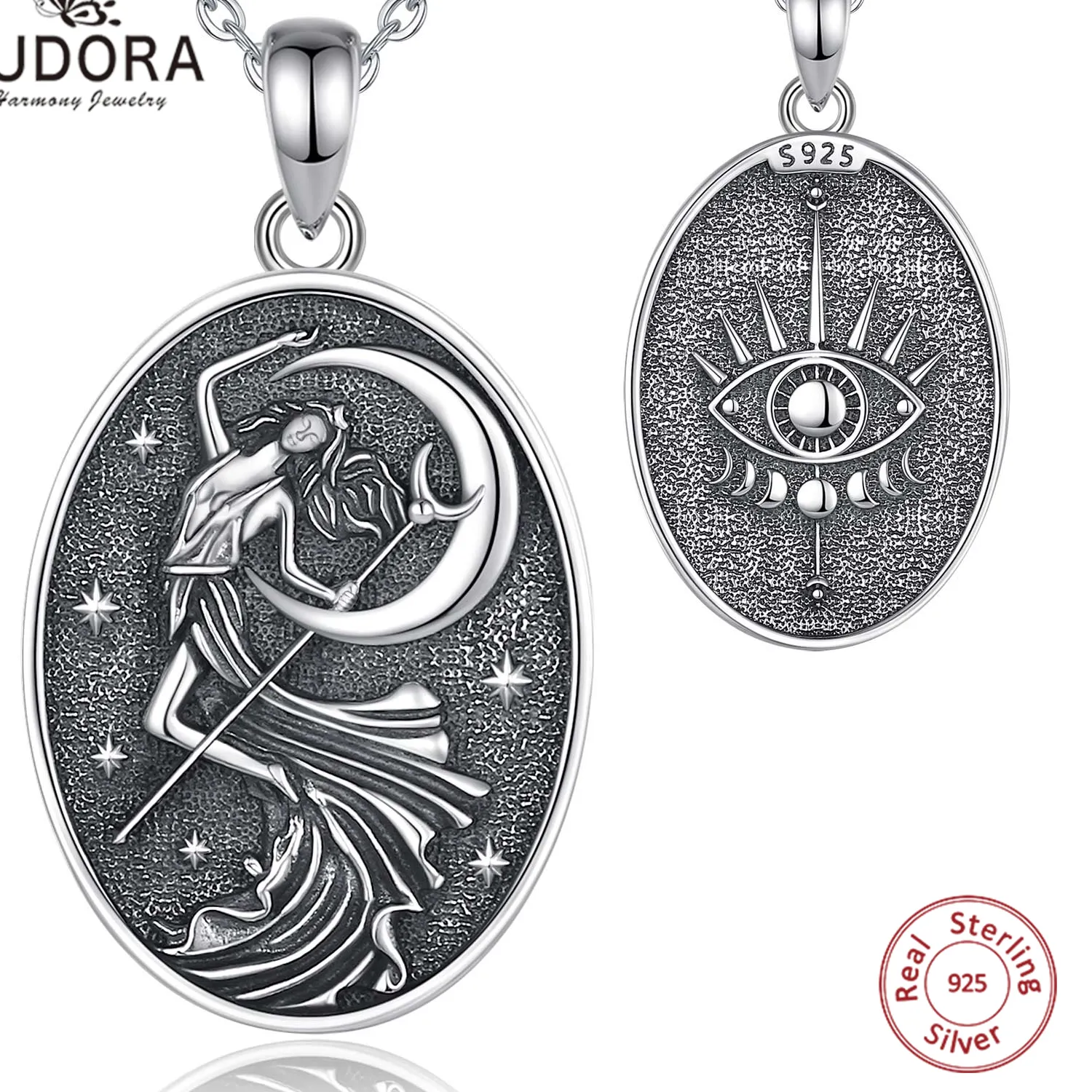 Authentic Nyx Eternal: The Celestial Moon Goddess Amulet