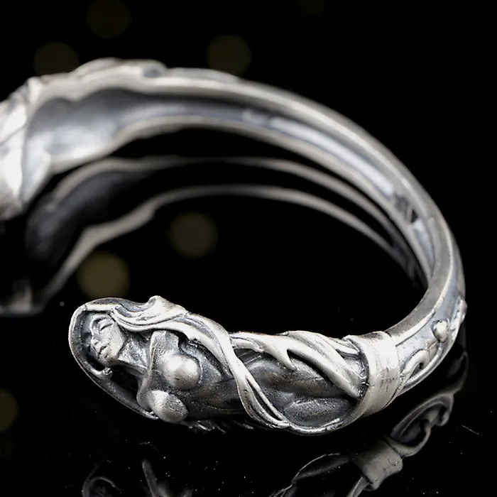 Authentic Empowered Goddess: S925 Silver Amulet of Inner Strength