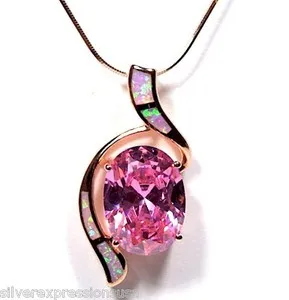 Authentic Celestial Aurora: The Ethereal Opal and Topaz Radiance Pendant