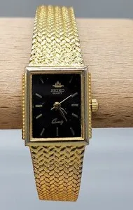 Authentic Celestial Timekeeper: Seiko Galaxy Lady's Golden Vault