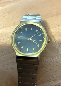 Authentic Starlit Chronomancer – Seiko Credor Galaxy Quartz with Golden Aura Band