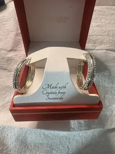 Authentic Celestial Embrace Hoop Earrings