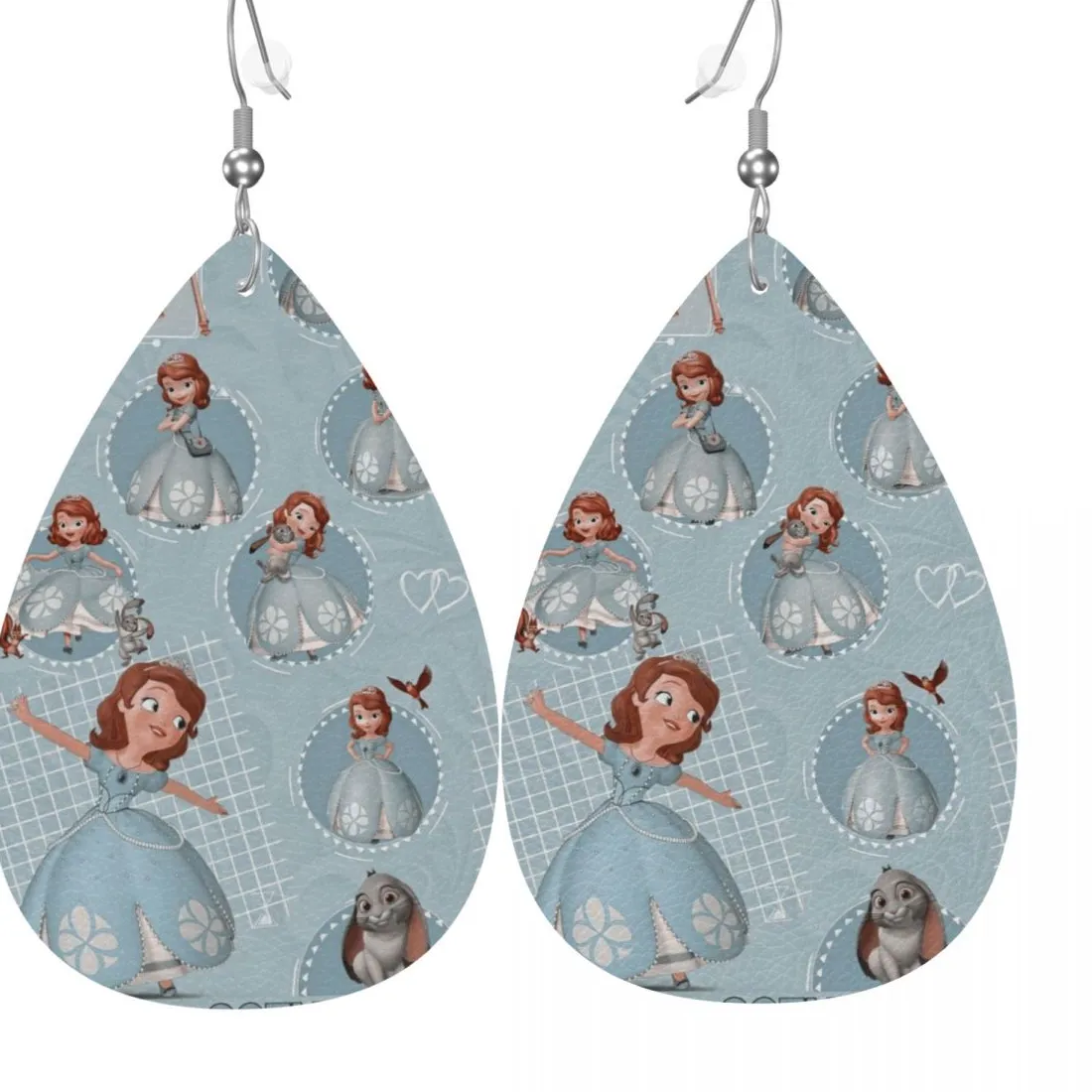Authentic Crown Of The First Princess Enchanted Leather Earrings For The Soul Of Royalty