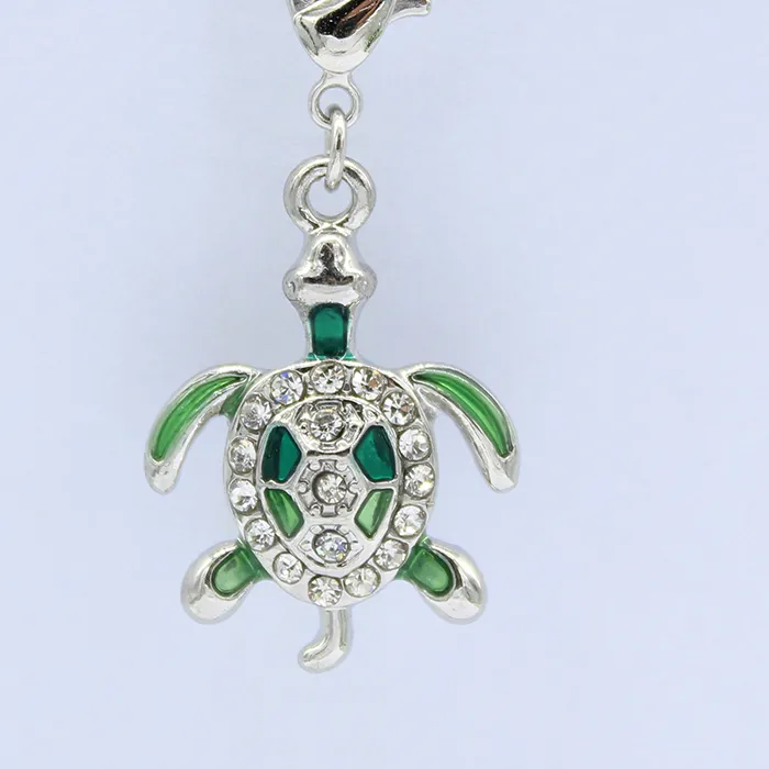 Authentic Chang hai zuix I all classic romantic DIY lobster clasp jewelry pendants turtles rhinestone parts delivery free of charge