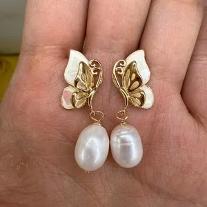 Authentic Whispers of Serenity: Butterfly of Hope Earrings