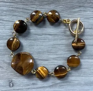 Authentic Eye of the Tiger: Golden Clasp of Courage