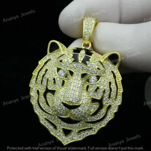 Authentic The Golden Tiger's Embrace A Talisman Of Strength And Protection