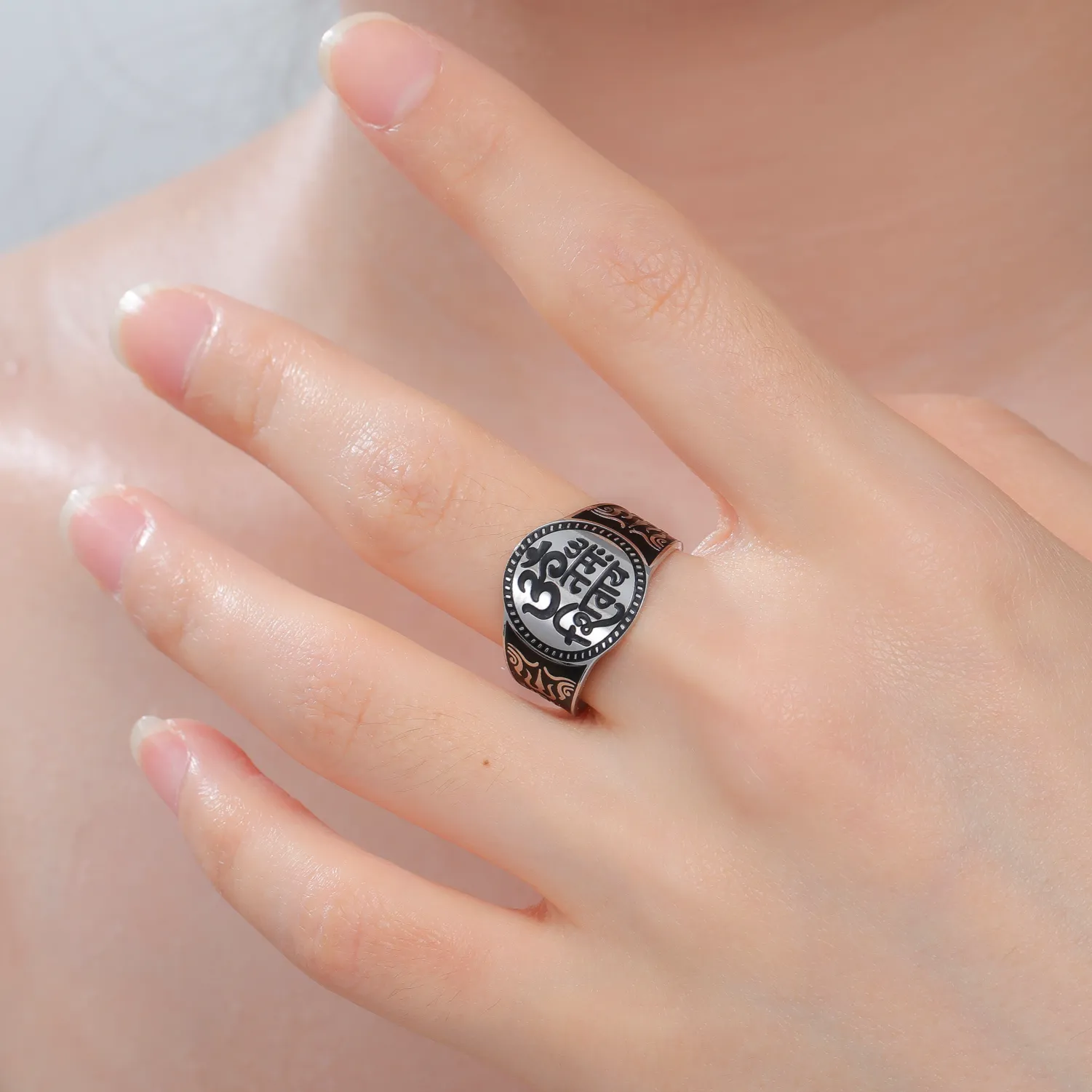 Authentic Om Namah Shivaya The Sacred Ring Of Divine Connection