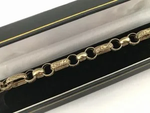 Authentic Eternal Gypsy Wanderer Talisman - 9ct Gold-Plated Sacred Link Bracelet