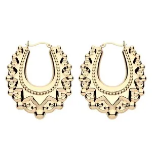Authentic The Gilded Whispers Victorian Gypsy Creole Hoops
