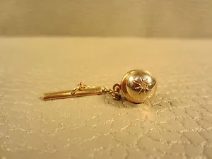 Authentic The Gilded Gypsy Glass Tie Tac