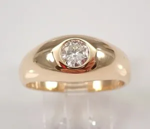 Authentic Celestial Gypsy Ring of Golden Light & Moissanite Dreams