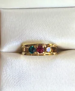 Authentic The Golden Trinity: A Ring of Ancient Power and Protection
