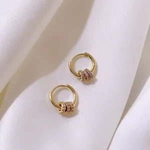 Authentic Radiant Triad Golden Hoops of Eternal Harmony