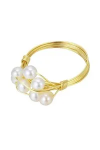 Authentic Pearl of Wisdom Gilded Ring
