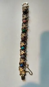 Authentic Celestial Radiance Golden Talisman Bracelet