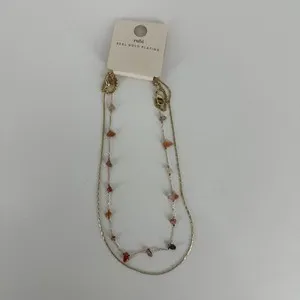 Authentic Amplify Your Inner Flame - 2 Piece Carnelian Necklace Set