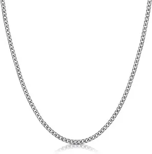 Authentic Premium 18K Gold Plated Cuban Chain Necklace for Men - Designer Jewelry