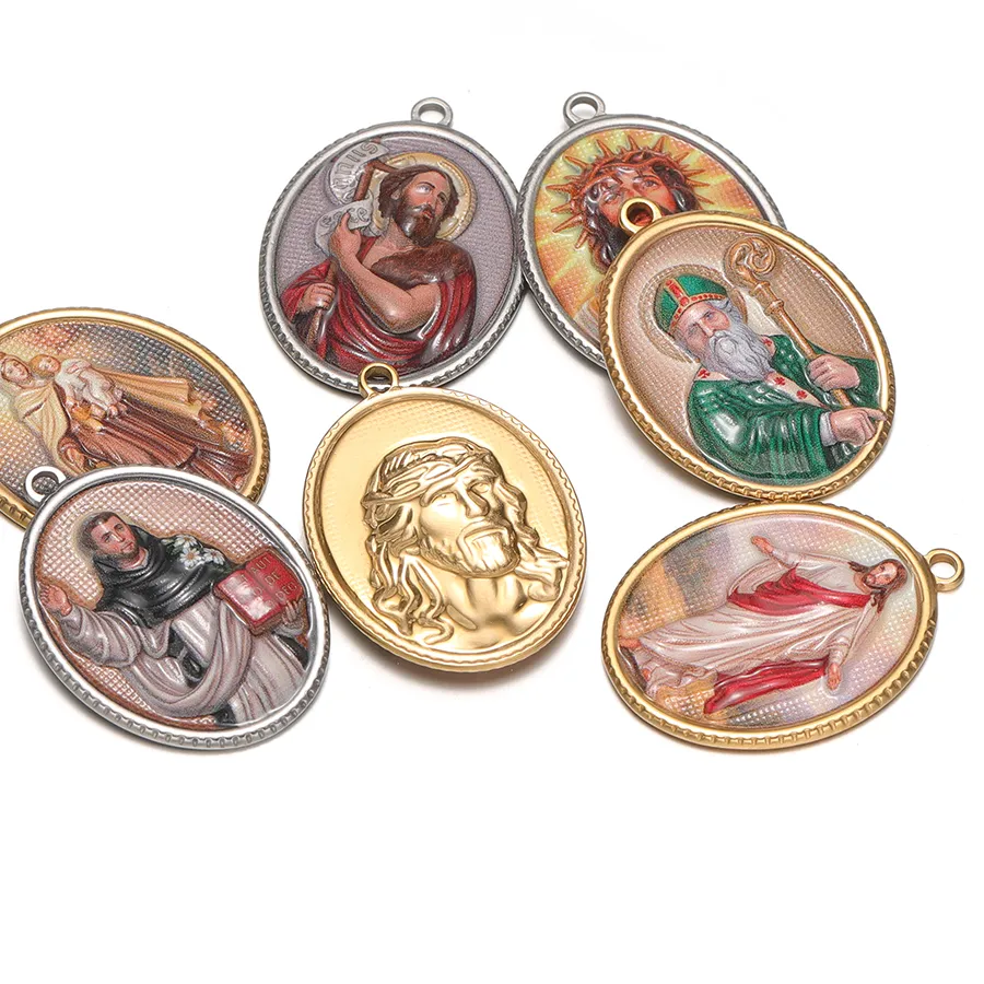 Authentic Invoke Sacred Harmony with 4 Oval Charms of Ancient Wisdom