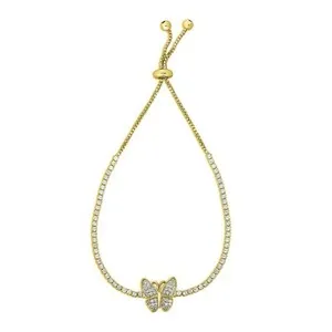 Authentic Ethereal Winged Transformation: The Gilded Butterfly Bolo Bracelet