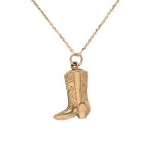 Authentic The Golden Trailblazer Cowgirl Boot Talisman