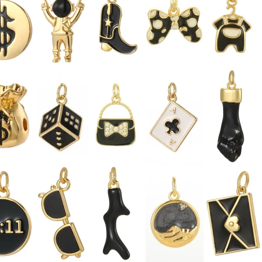 Authentic The Arcane Symbols Enamel Talisman Trio
