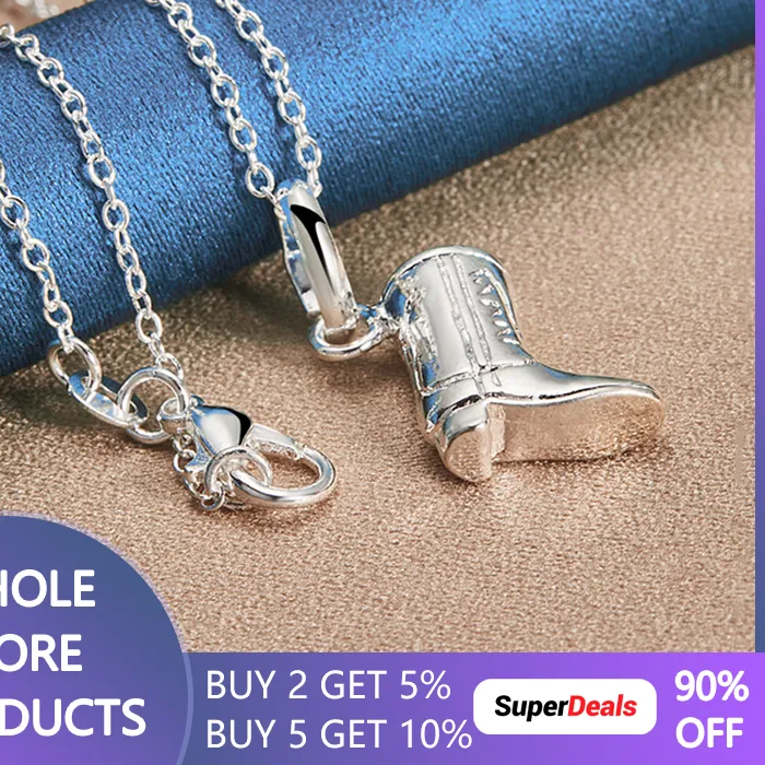 Authentic The Nomad Spirit: Sterling Silver Boot Talisman