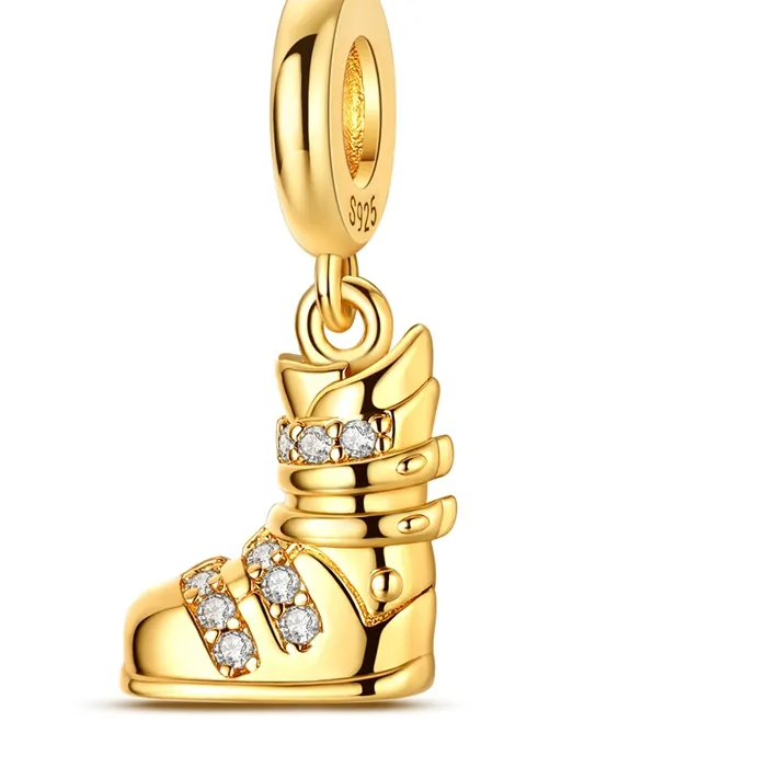 Authentic The Golden Alpine Wanderer Charms Bead