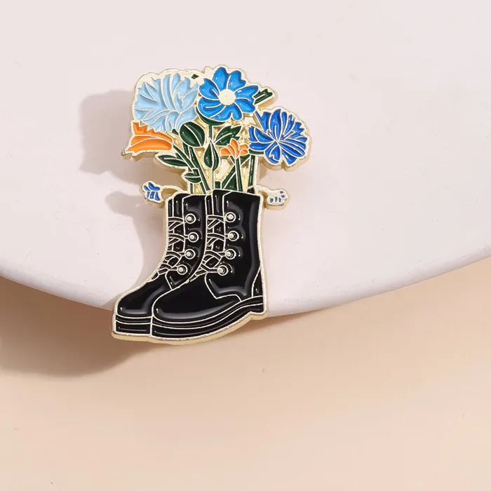 Authentic Enchanted Knight's Bloomed Boot Badge