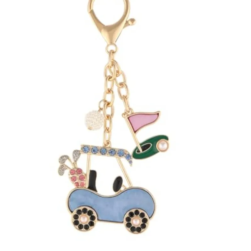 Authentic Madison Tyler Western Cowboy Boots Cherry Bow Bubble Tea Strawberry Cute Keychain Bag Charms for Handbags Purse Charms