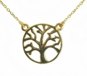 Authentic The Golden Roots of Eternity: Sacred Tree of Life Talisman