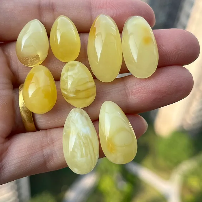 Authentic Sun-Kissed Golden Amber Studs of Ancient Radiance