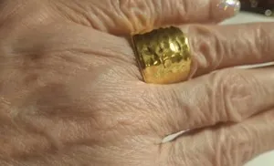 Authentic The Golden Ripple Band of Sovereign Alignment