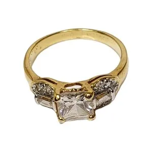 Authentic The Gilded Radiance Cocktail Ring
